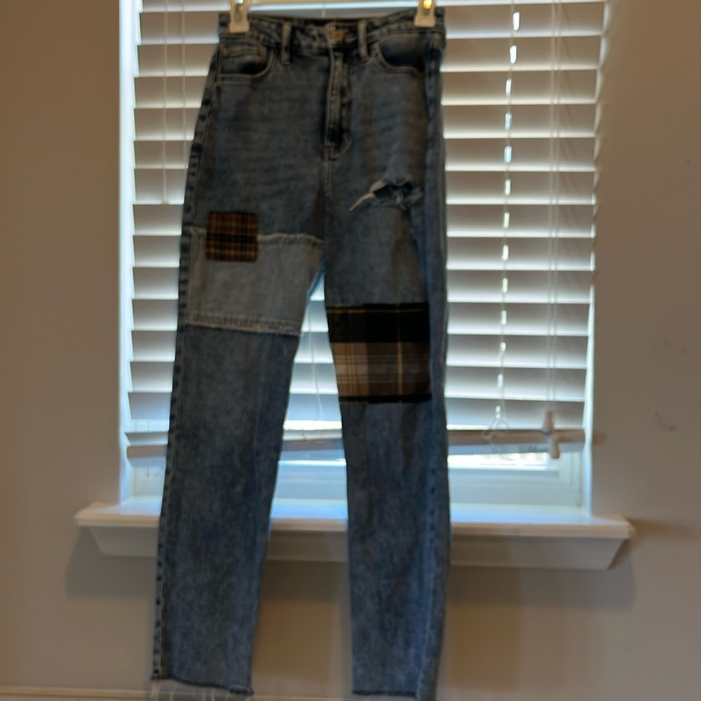 Patchwork Hollister jeans